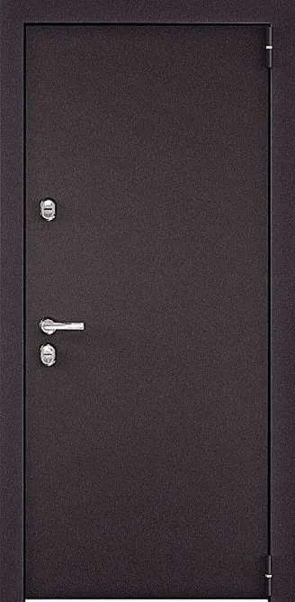 Входная дверь Titan-10 (Порошковое напыление / МДФ Филенчатый) - внешняя сторона
